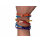 Zip Fidget Bracelet Assorted 200x8x8mm (Pack of 3) ZIP3
