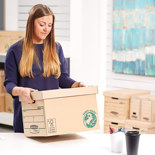 Fellows Bankers Box Earth Series