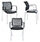 Bit Conference Meeting & Training Room Mesh Chair with Arms