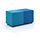 BOX-IT Modular Soft Seating: Blue & Light Blue Cube Stools