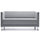 VANCOUVER LITE Sofa Grey Fabric