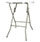 Bolero Round Folding Table Granite White 600mm (Single) Additional Image 2