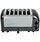 Dualit 6 Slice Vario Toaster Charcoal 60156 Additional Image 1