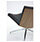 Echo Soft Seating Chair Black With A Curved Wooden Backing Design