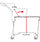 Jantex Kentucky Mop Bucket & Wringer 20L Yellow, Single Pack Additional Image 1