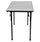 Bolero ABS Rectangular Folding Table Grey 4ft (Single) Additional Image 2