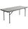 Bolero ABS Rectangular Folding Table Grey 6ft (Single) Additional Image 1