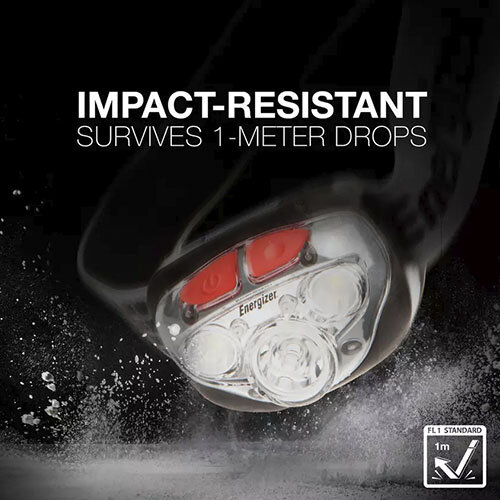 Energizer Vision HD Headlight - 315 Lumens, Includes 3 x AAA Batteries Additional Image 3