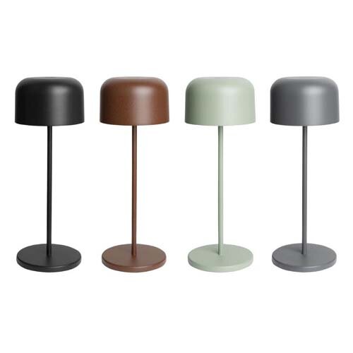 Olympia Siena Table Lamp Round Dome Black 300mm Additional Image 5