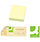 Q Connect Quick Note Repositionable Pad Yellow 