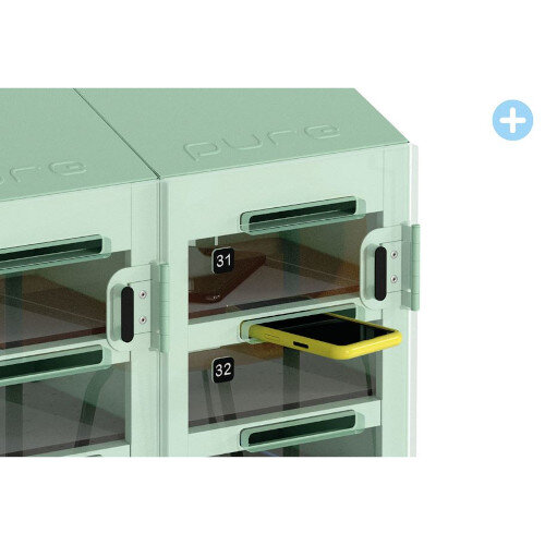 Phonesafe PLUS 10 Compartment Locker Ribbon Blue Additional Image 2