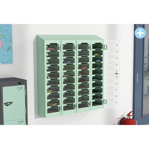 Phonesafe PLUS 10 Compartment Locker Ribbon Blue Additional Image 3