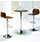 Stork Cafe Stools Room View - Shown In Walnut