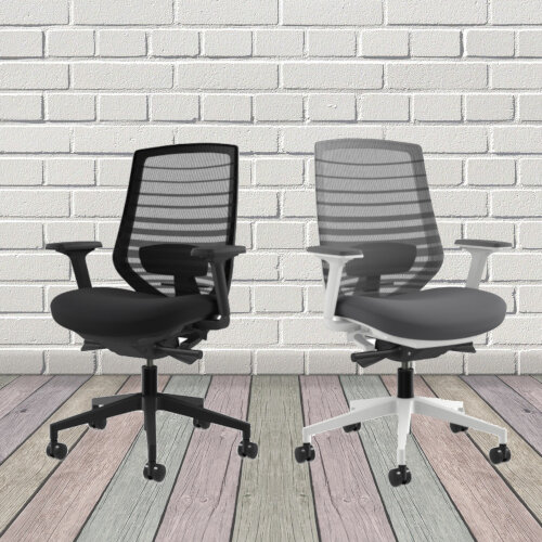 X.77 Office Chair Mesh Back in Different Colours