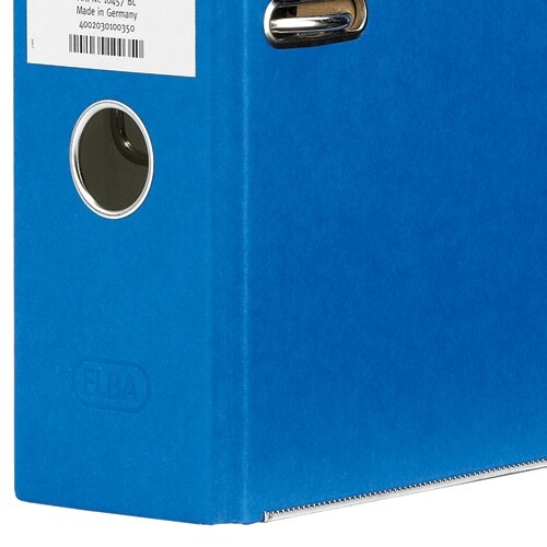 Elba Blue A4 Board 80mm Spine Lever Arch File Pack of 10