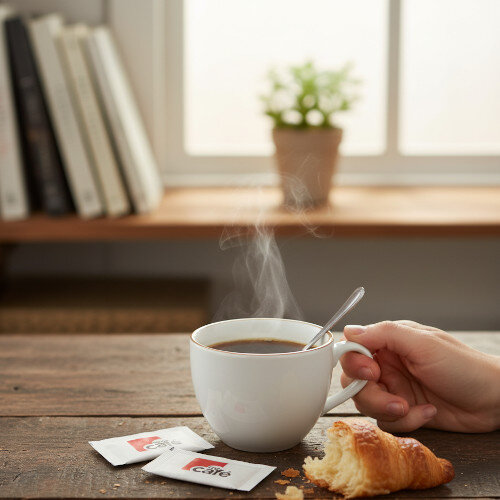 MyCafe White Sugar Sachets Pack of 1000 A00889