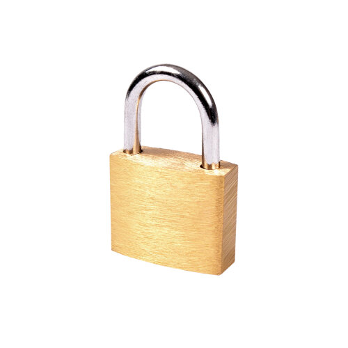 Burg Wachter BPL 130 Brass Economy Padlock 30mm with Standard Shackle