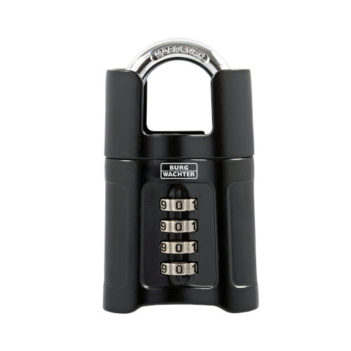 Burg Wachter  CPL155C Combination Padlock 55mm Zinc Body 4 Dials Closed 35mm Shackle
