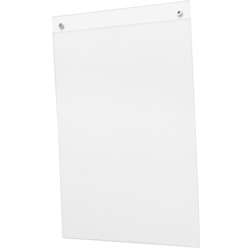 Deflecto Wall Sign Holder, A5, Portrait, Clear - Ideal for Displaying Notices and Signs