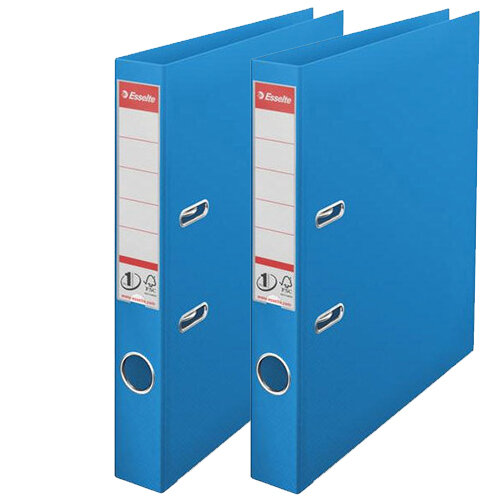 Esselte A4 Polypropylene 50mm Blue Lever Arch File Pack of 10