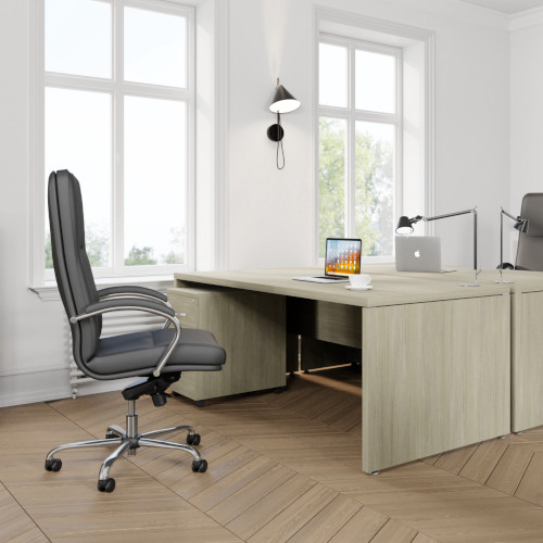 Fermo Executive Office Desk W1900mm Grey