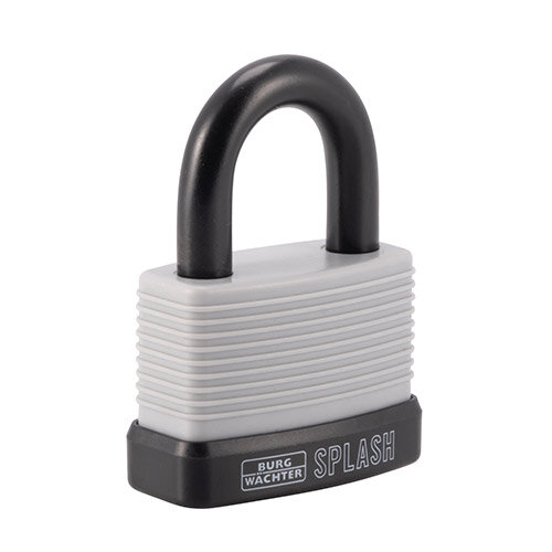 Burg Wachter  SPLASH 470 55 Grey SB 57mm Weatherproof Standard Shackle Grey