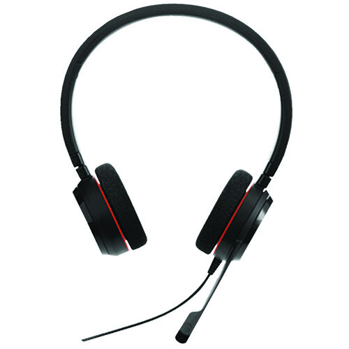 Jabra Evolve 20 Wired Stereo Headset – USB-A – Microsoft Teams Certified