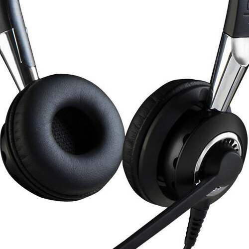 Jabra BIZ 2400 II QD Duo NC Headset 2409-820-204 - Binaural, Noise-Cancelling, Professional Use