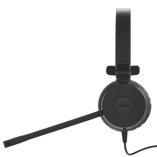 Jabra Evolve 20 SE MS Mono Headset - USB Type-A Connector, 32 Ω, Office & Call Center, Headset Certified for Skype for Business, Boom Microphone - Colour: Black 4993-823-309