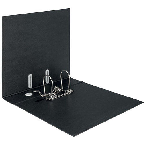 Leitz LAF180 Recycled 80mm A4 Black Pack of 10 10180095