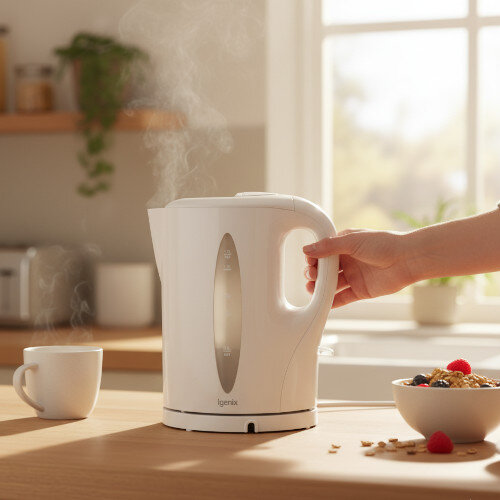 Igenix Electric Kettle Cordless Jug Capacity 1.7 Litre White IG7270