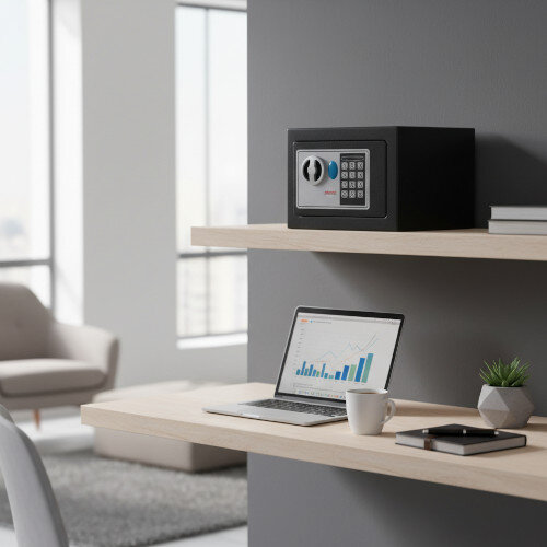 Phoenix Home and Office Security Safe Electric Lock Black SS0721E