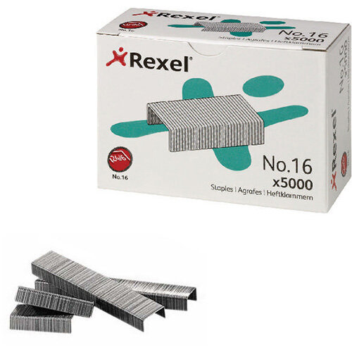 Rexel Choices No 16 Staples 6mm (Pack of 5000) 6010