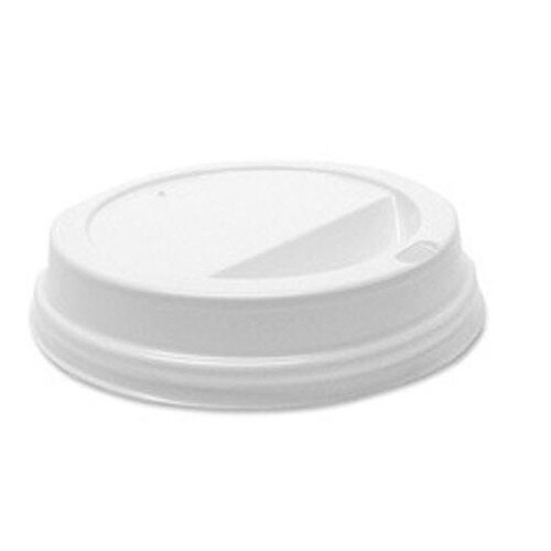 Caterpack Sip Disposable Lids For Paper Cups 12oz-16oz/350-450ml White Pack of 100 MXPWL90