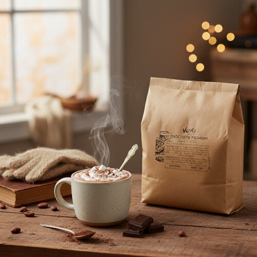 Vero Premium Granulated Instant Hot Chocolate - 750g, Ideal for LB 2600 Coffee Machines