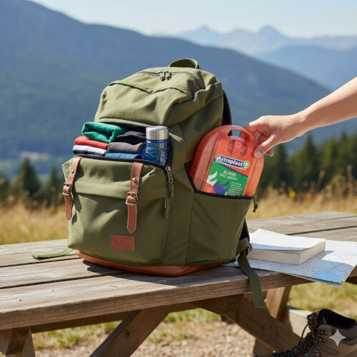 Wallace Cameron Micro Burns First Aid Kit (Ref 1044229) - Compact First Aid Kit for Treating Minor Burns