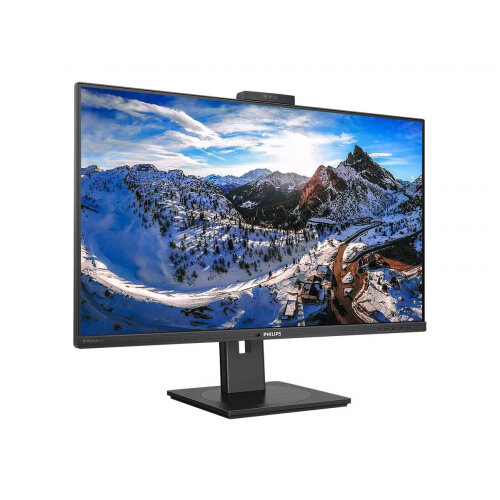 Philips P-line 326P1H - LED monitor - 32" (31.5" viewable) - 2560 x 1440 QHD @ 75 Hz - IPS - 350 cd/m&sup2; - 1000:1 - 4 ms - 2xHDMI, DisplayPort, USB-C - speakers - black texture