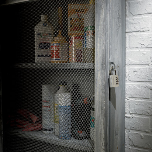 MASTER LOCK 40mm wide set-your-own combination aluminum body padlock