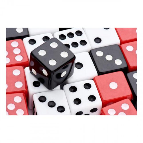 Clever Kidz 16mm Dice Pack of 30 - Small Dice for Games and Educational Activities