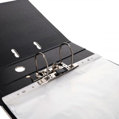 Concept Pack of 100 A4 45 Microns Punched Pockets - Secure Document Sleeves