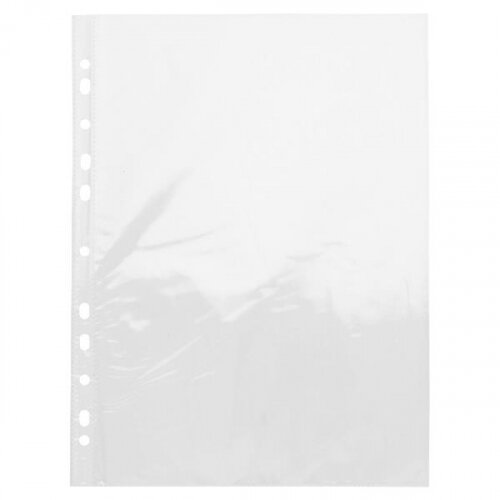 Concept Green A4 Biodegradable Punched Pockets 45 Microns Pack of 25 - Eco Document Holder