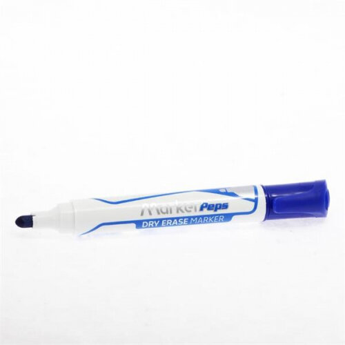 Maped Jumbo Bullet Tip Dry Erase Marker - Blue - Great for Interactive Learning