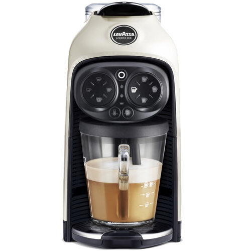 Lavazza Modo Mio Desea Capsule Coffee Machine White Cream