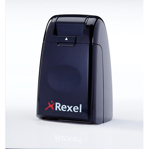 Rexel ID Guard Retractable Ink Roller Black with Black Ink Pack of 5