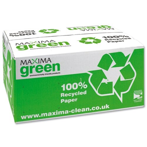 Maxima Green 1 Ply CFold Paper Hand Towels 92 Sheets Per Sleeve 15