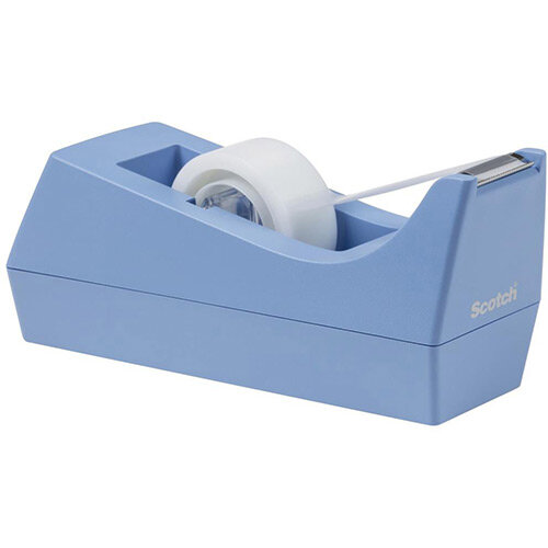 3M Scotch Magic C38 Weighted Tape Dispenser Hibiscus with 19mm x 8.89