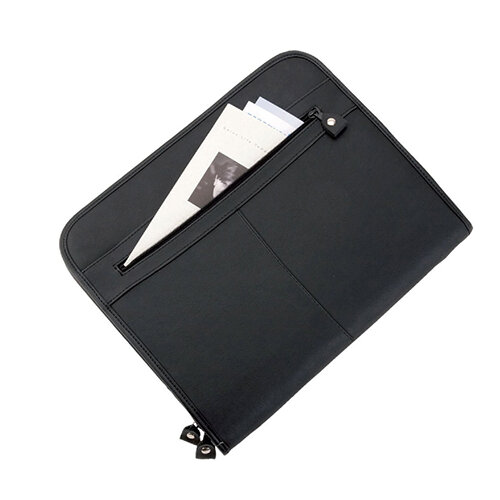 Detroit A4 Zipped Conference Folders Printed With Your Logo - View #4