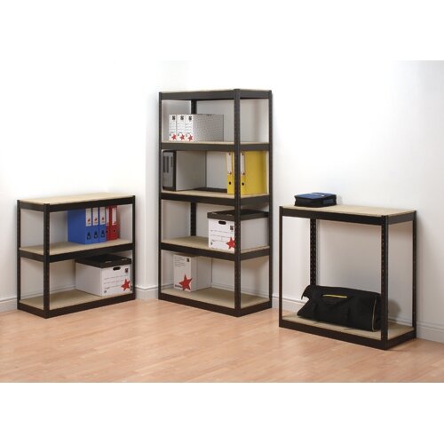 Influx Storage Shelving Unit Heavyduty Boltless 5 Shelves Capacity 5x