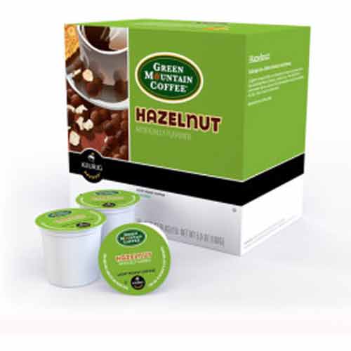 Green Mountain Coffee Hazelnut Decaf K-Cups - Light Roast Flavored Coffee Pods, 48 Count Keurig Compatible