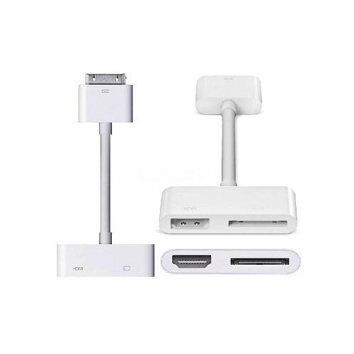 Apple Digital AV Adaptor 30 Pin in White MD098ZM/A Hunt Office Ireland